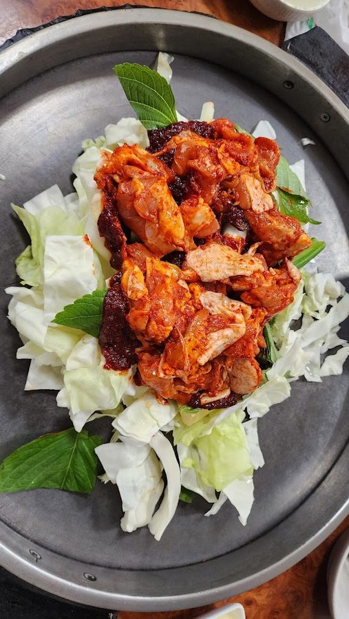 Chuncheon Myeongga Hoban Dakgalbi Son Makguksu