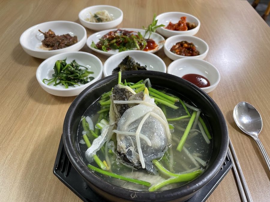 송이복국