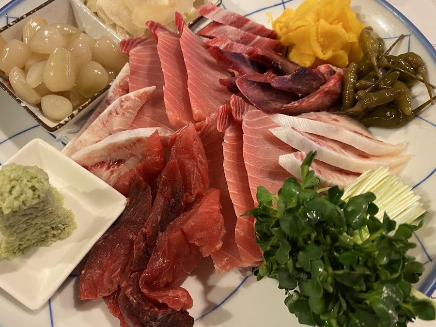 Haru Tuna and Salmon