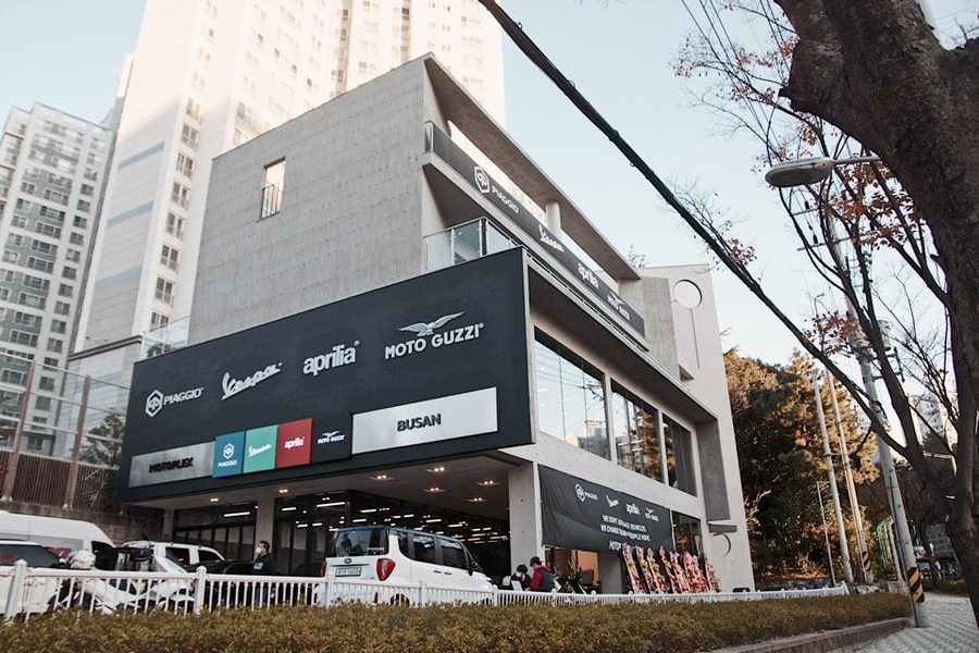 Vespa Motoplex Busan Branch