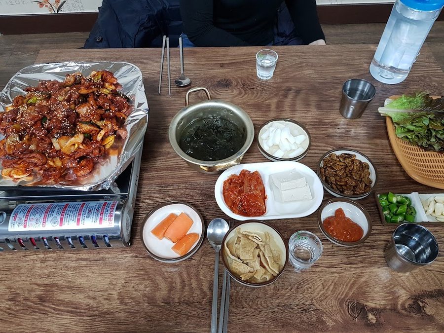 Gopchang and Jeopalgye