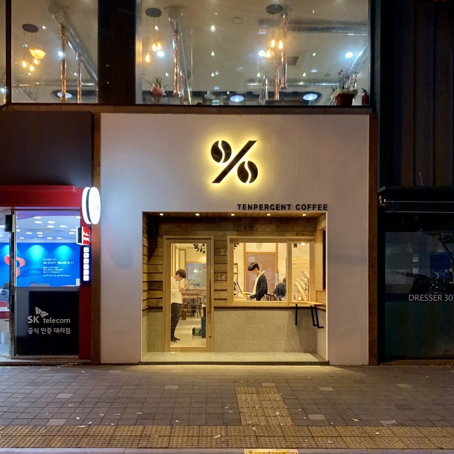 Ten Percent Coffee Hwamyeong Branch