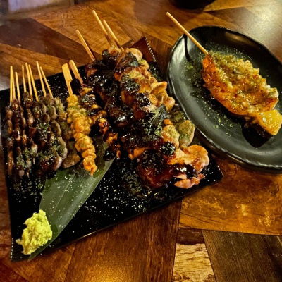 와래이수제꼬치전문점