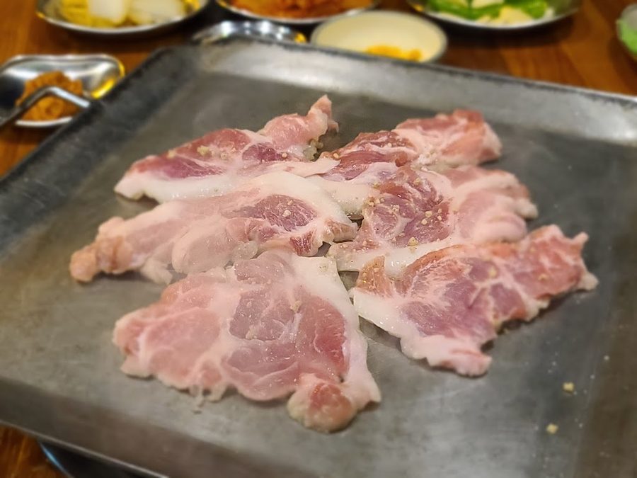나무골숯불생고기