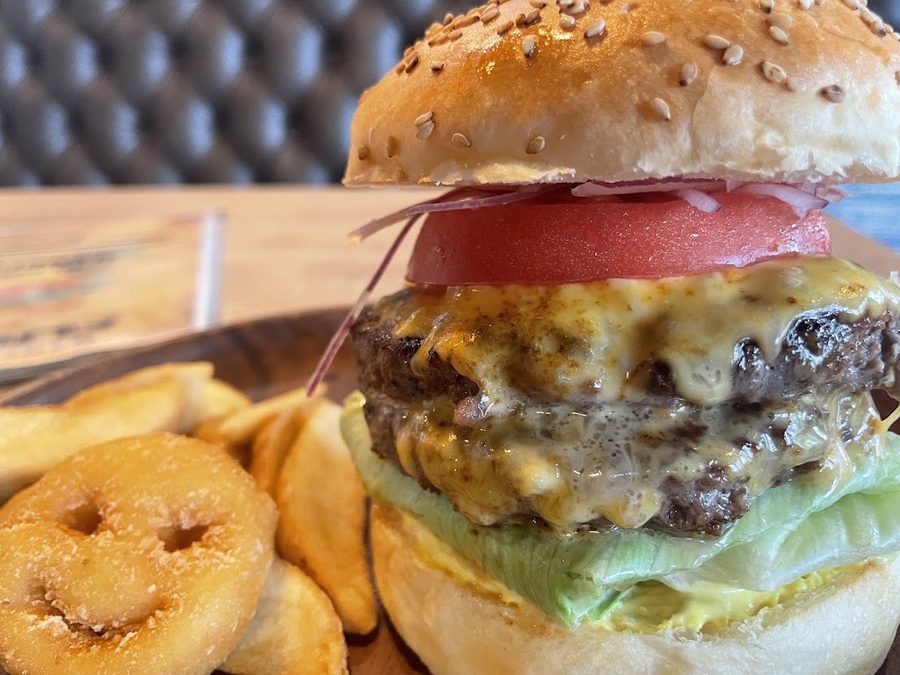 Hamburger Diner Flip-Flop
