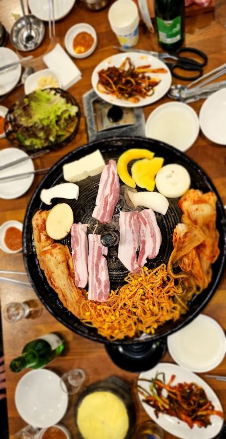 거북이솥뚜껑김치삼겹살