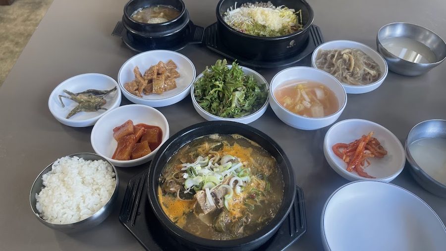 Kkongdang Boribap and Jokbal