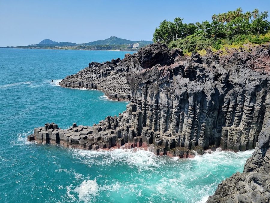Jeju taxi tour with Steve Shin