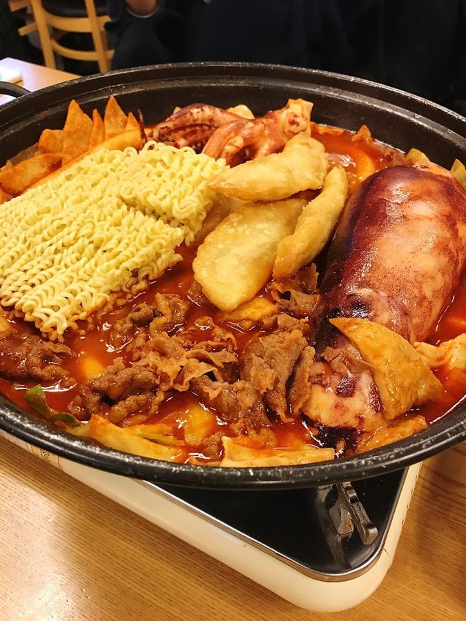 Mobeom Tteokbokki and Handmade Donkatsu