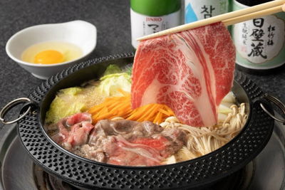 Kobe Beef Sukiyaki Motsuhiko Shinsaibashi