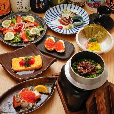 肉と炉端と釜飯 くろ屋 難波店