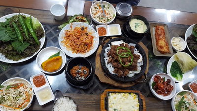 흥해참숯석갈비