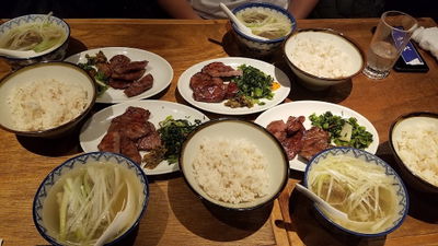 Gyutan Charcoal grilled YOSHIJI Shinsaibashi branch
