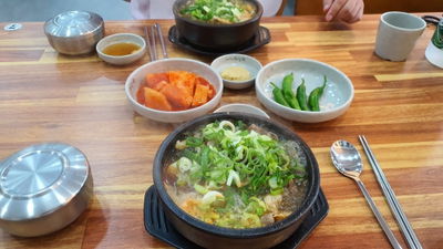 Jeju Eunhuine Haejangguk Pohang Jukdo Branch