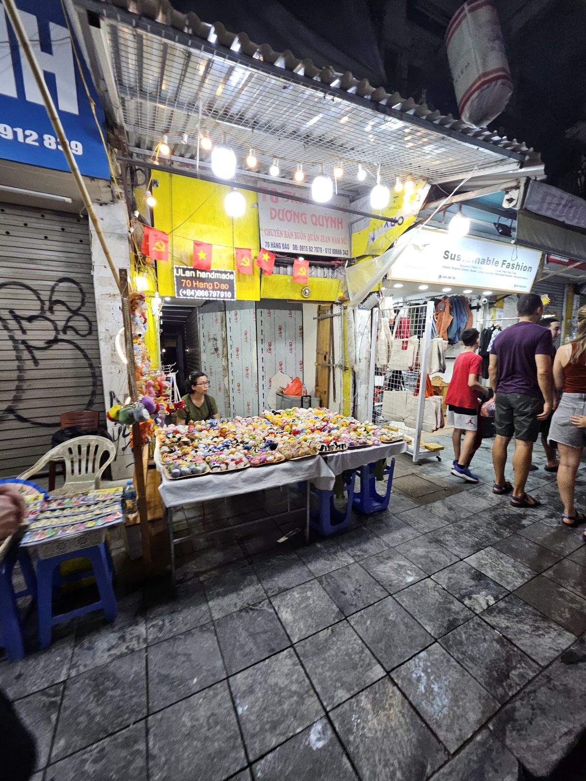 Hanoi Weekend Night Market Entrance