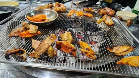 Samto charcoal chicken rib Namchuncheon