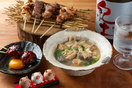 Pork skewers Jinya Tennoji