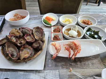 울릉도 꽃새우