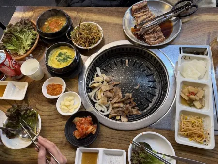 용두산숯불