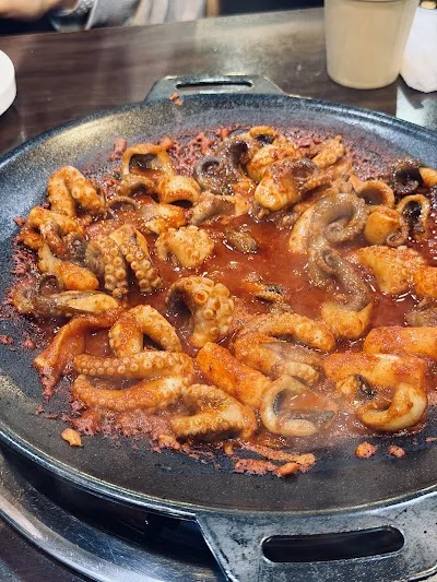 해가솥뚜껑쭈꾸미