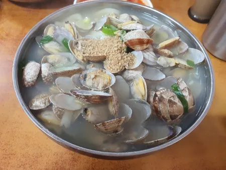 파전칼국수
