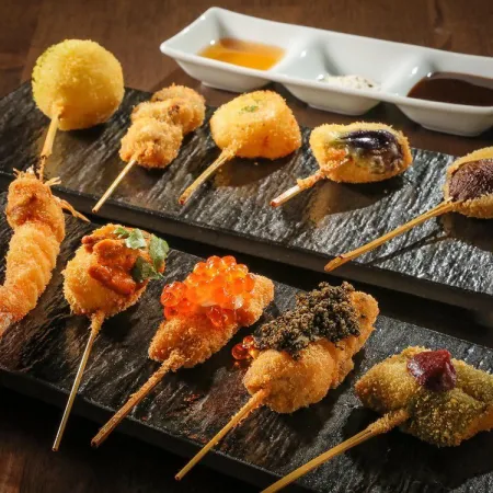 串揚げこめっと 長堀橋 串カツ