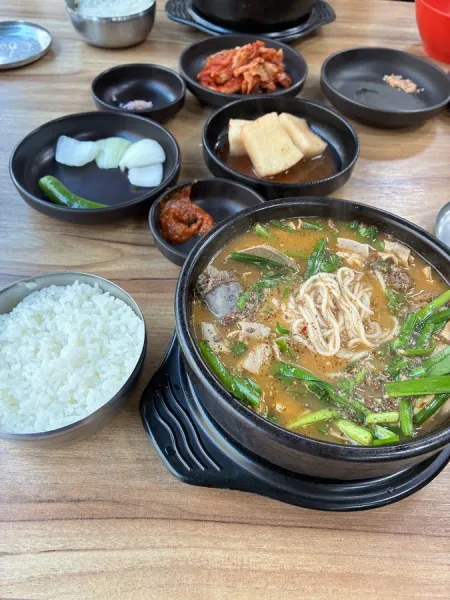 옥천순대 매운족발