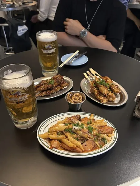 Half stand beer bar