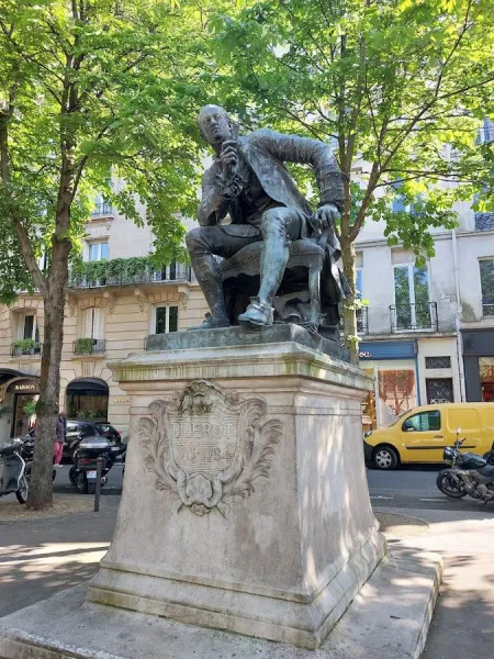 Statue de Diderot