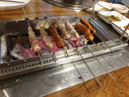 Gyeongseong Charcoal Lamb Skewers