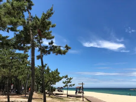 경포대 해변