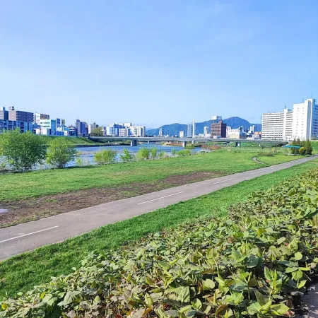 Toyohira River Green Space