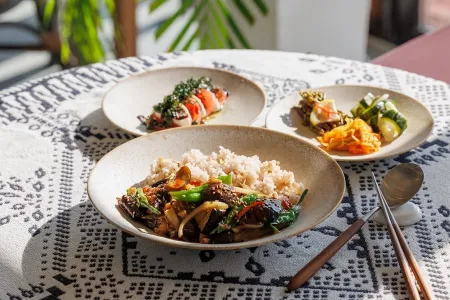 DangGenGwa GgaetYip (Carrot and Perilla Leaf)