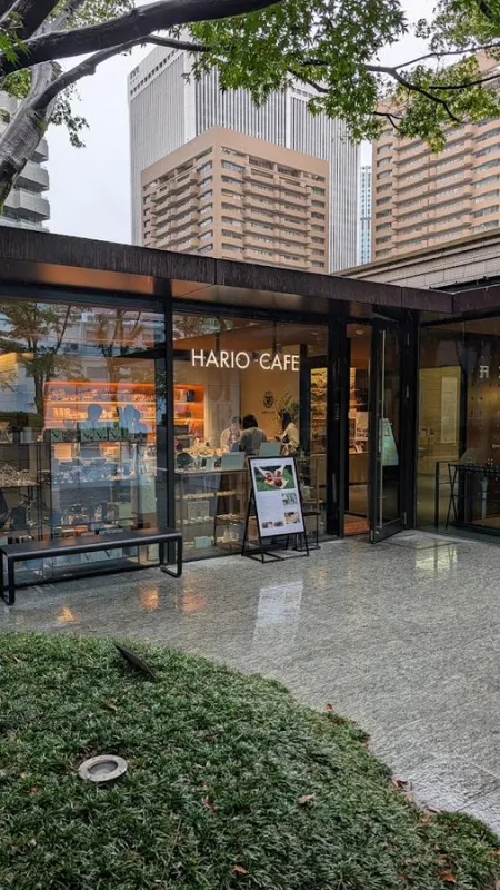 HARIO CAFE SEN-OKU HAKUKOKANMUSEUM TOKYO