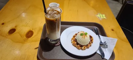 It's a cafe.