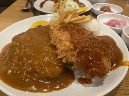 クムソンスジェトンカツ白飯