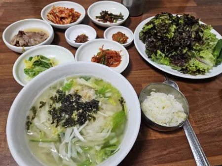 옥동손국수