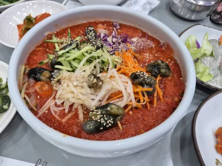 바닷속물회