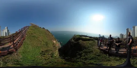Haeparang-gil starting point (from Oryukdo to Igidae)