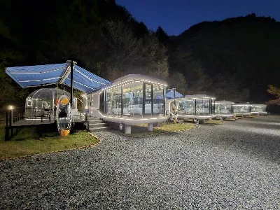 갤럭시엑스 호텔형 카라반 글램핑 펜션