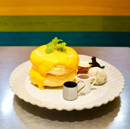 Rainbow Pancakes