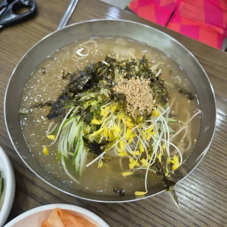 통메밀국수