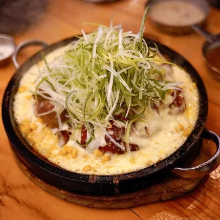Cheonho roast chicken fried rice