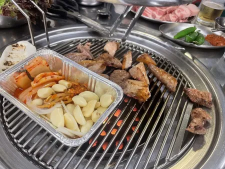 常綠會館 煤炭烤肉