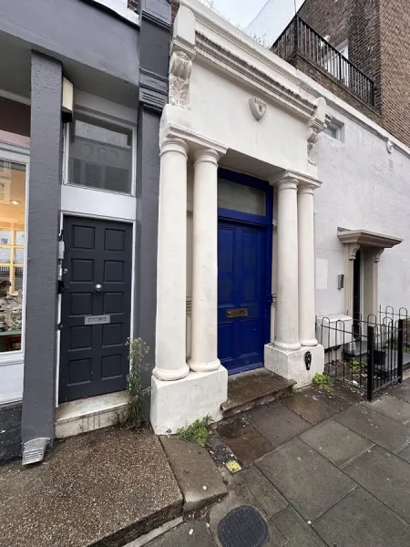 The Blue Door of Notting Hill