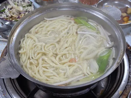 옥수칼국수